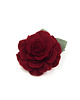 ozdoby do włosów dla dzieci Spinka do włosów kwiatek  Camelia dark red 3