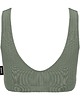biustonosze damskie Top RIB Sage Green 1