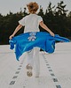 bluza z kapturem damska Bluza oversize Blue Teddy dla mamy i taty 5