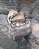 bransoletki wire wrapping Szarości - bransoletka regulowana 3
