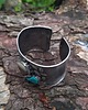 bransoletki wire wrapping Szary i niebieski - bransoletka regulowana 4