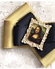 broszki Brosza  ART z obrazem Mona LisaNEW 1szt 3