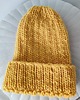 czapki damskie Wełniana żółta czapka WOOLLY YELLOW 3