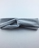 opaski do włosów Light Grey Velvet Turban - Opaska 1