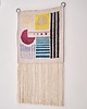 napisy dekoracyjne i tabliczki Nowoczesny kilim, dekoracja ścienna  GEOMETRIS 1