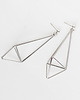 kolczyki srebrne Kolczyki For the Love of Geometry v Silver 2