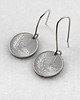 kolczyki wire wrapping Grosiki - kolczyki (lub klipsy) z monet 1