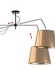 lampy wiszące Designerska lampa sufitowa z regulowanym ramieniem do salonu OVIEDO MIRROR 4