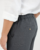 spodnie męskie Lniane spodnie SUNSET charcoal 4