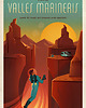 plakaty Mars Valles Marineris - vintage plakat 1