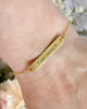 bransoletki srebrne Srebrna bransoletka I am enough 3