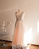 suknie ślubne Kolorowa suknia ślubna z koronkowymi aplikacjami // KIRSTEN 1