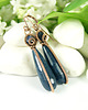 kolczyki wire wrapping Kolczyki z jadeitem 4