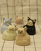 figurki i rzeźby Figurka kot. Ceramiczny kotek na kadzidło 3