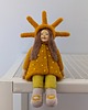 figurki i rzeźby Wełniana zabawka - słońce 4