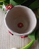 kubki Ceramiczny kubek z motywem kwiatów 2