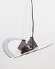 lampy wiszące Lampa wisząca, włoski design, lata 90, produkcja: Włochy 2