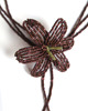 chokery Brązowa lilia - naszyjnik choker 3