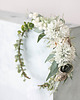 Ślubne ozdoby do włosów Miętowy wianek na głowę boho 1