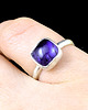 pierścionki srebrne Pierścionek subtelny fiołkowy iolit 1