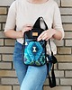 plecaki Plecak boho na jedno ramię - AZTEC BLUE 4