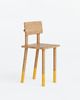 meble do pokoju dziecka Krzesło rise - wałeczki kolor żółty 3