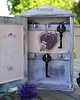 przechowywanie - różne Szafka na klucze, shabby chic, lawenda 2