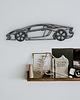 Ozdoby na ścianę Samochód Auto Lamborghini- geometryczna dekoracja na ścianę 1