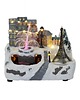 dekoracje świąteczne Scenka świąteczna LED z wieżą EIFFEL23x28 cm 2