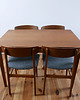 stoły Duński stół i 4 krzesła tekowe Farstrup Mid century 2