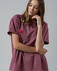 t-shirt damskie T-shirt Voila Rose Brown Róże 2