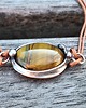 bransoletki wire wrapping Tygrysie oko - bransoletka sznurkowa 1