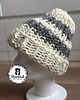 czapki damskie Beanie handmade 3