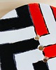 mydelniczki Okrągła mydelniczka Zygzak 3
