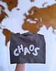bluzy dla dziewczynki Bluza dziecięca CHAOS - szara 1
