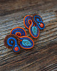 kolczyki soutache Kolczyki soutache Jesienny liść 5