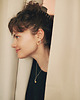 kolczyki srebrne Amber as a Pearl / silver earrings with Amber 1
