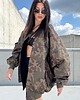 kurtki damskie Kurtka typu bomber oversize camo 7
