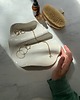 pojemniki na biżuterię Ceramiczna Rzeźba Fala na Biżuterię Pearl White 5