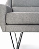 sofy i szezlongi Sofa MANDAL szara, skandynawski design 6