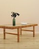 stoliki kawowe Stolik szklany wiklinowy, duński design, lata 70, produkcja: Dania 3