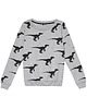 bluza bez kaptura damska Bluza w DINOZAURY - Szara 3