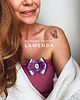 broszki Brosza z kolekcji Lawenda z pięknym medalionem z Lawendą 9