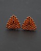 kolczyki - inne Triangles orange 2