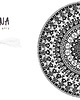 kubki Kubek z mandalą "Mandala Hastauttanasana 1" 1