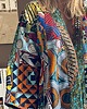 kurtki damskie Zjawiskowe ocieplane kimono patchwork 1