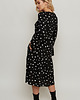 sukienki midi damskie Sukienka Dots Black&White 3