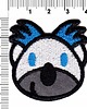 naszywki na ubrania Naszywka naprasowanka KOALA termoprzylepna haft dla dzieci 4,3x4,4cm 1