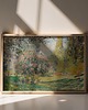 plakaty PLAKAT Monet, ogród obraz, sztuka ścienna, pejzaż 3