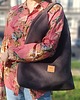 torby na ramię Zamszowa torba Hobo Bonita Czekoladowa 2